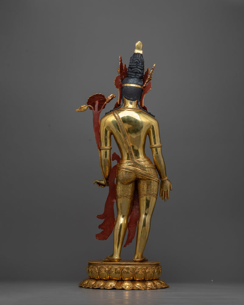 Standing Graceful Cherezig Statue | Exquisite Symbol of Divine Femininity