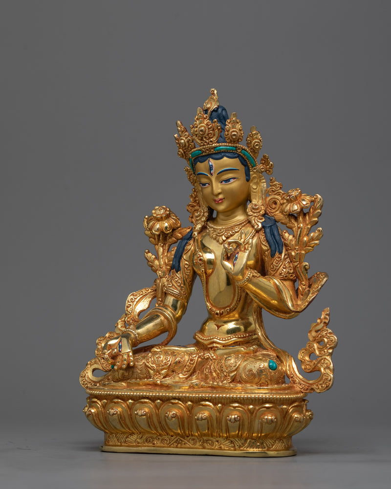 white-tara-statue-24k-gold-gilded