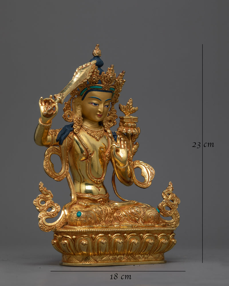 Bodhisattvas Set Statue | 24K Gold-Gilded Assembly of Enlightenment