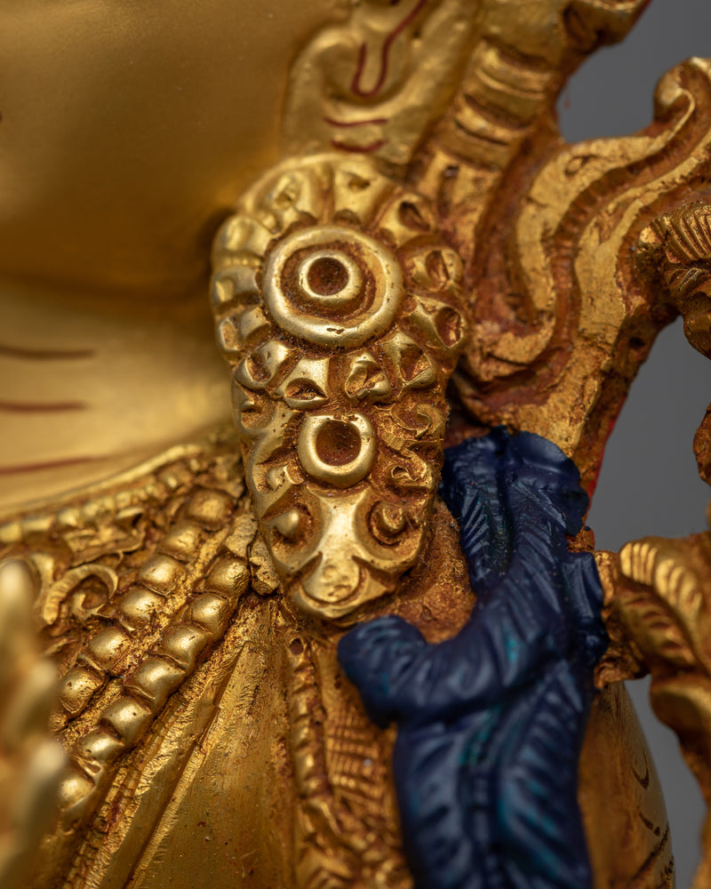 Manjushri Insight Deity Statue | Emblem of Divine Insight