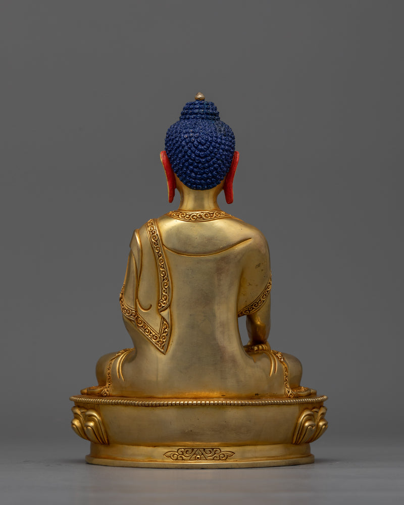 Shakyamuni Buddha: A Dharma Teacher Statue | 24K Gold-Gilded Symbol of Enlightenment