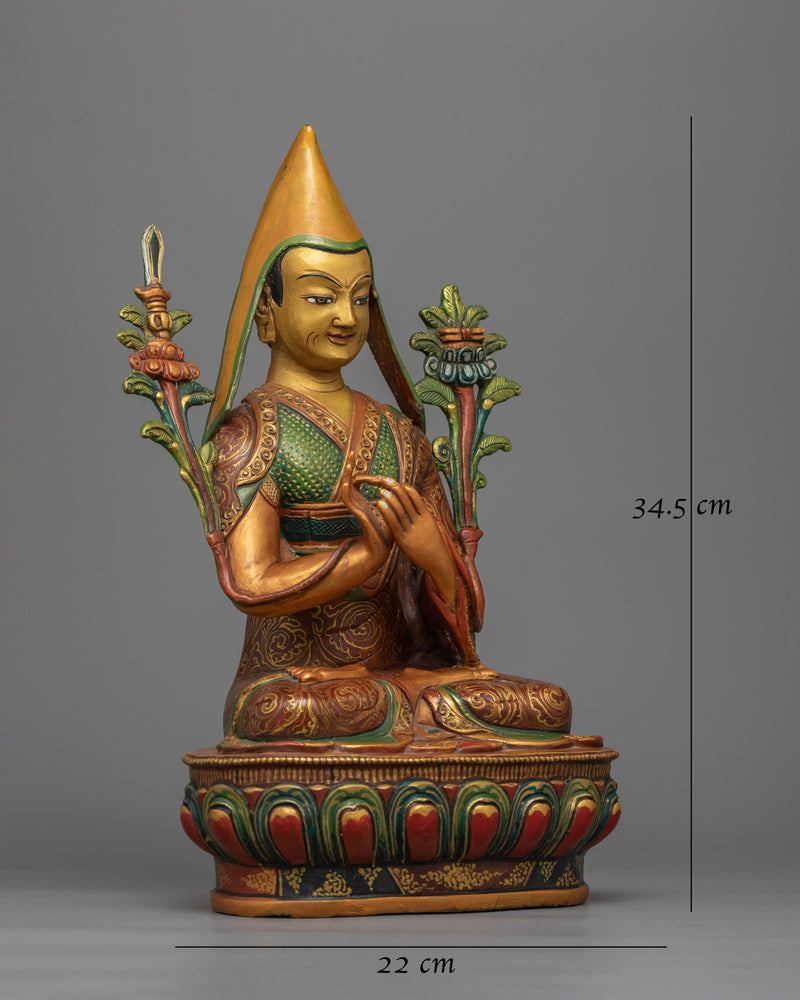 Handcrafted Tsong Khapa Statue