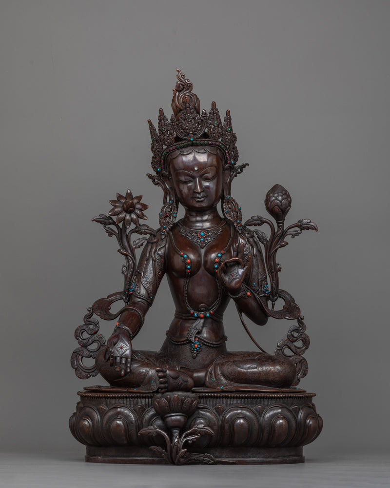 Oxidized Copper Tibetan Art