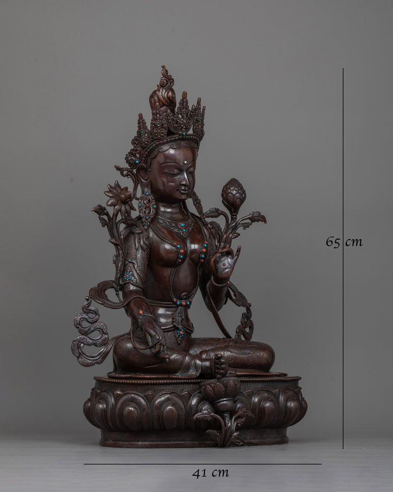 Oxidized Copper Tibetan Art