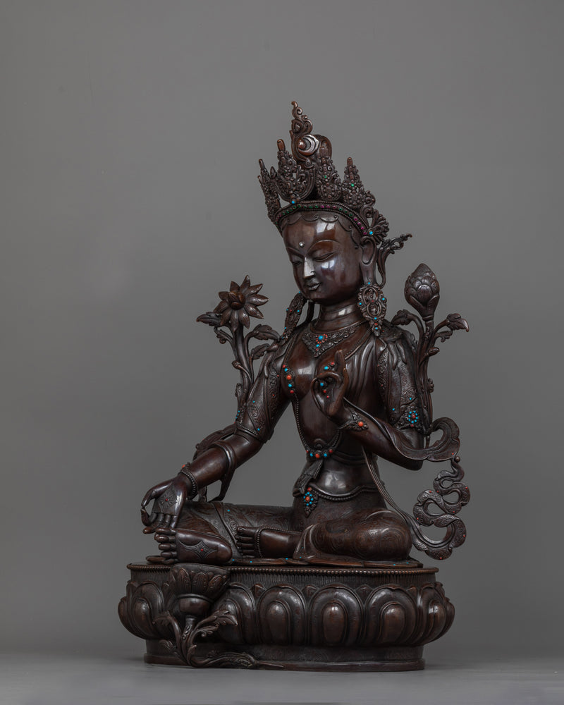 Oxidized Copper Tibetan Art