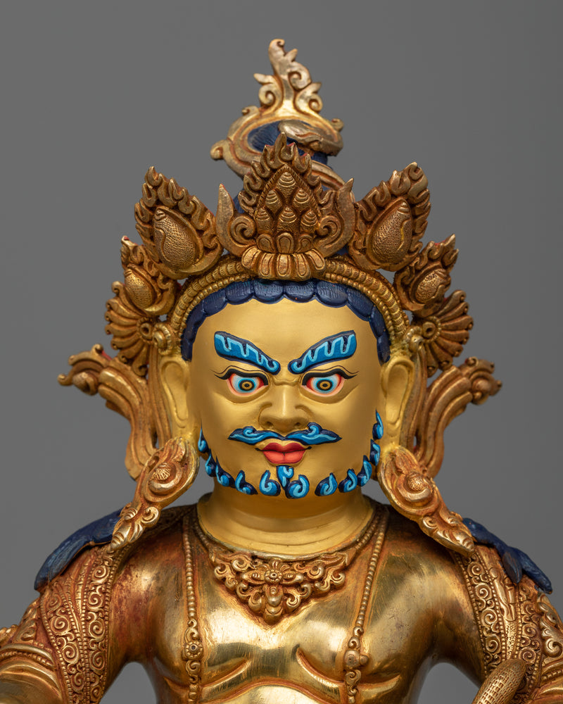 gold-gilded-dzambhala-jewels-deity