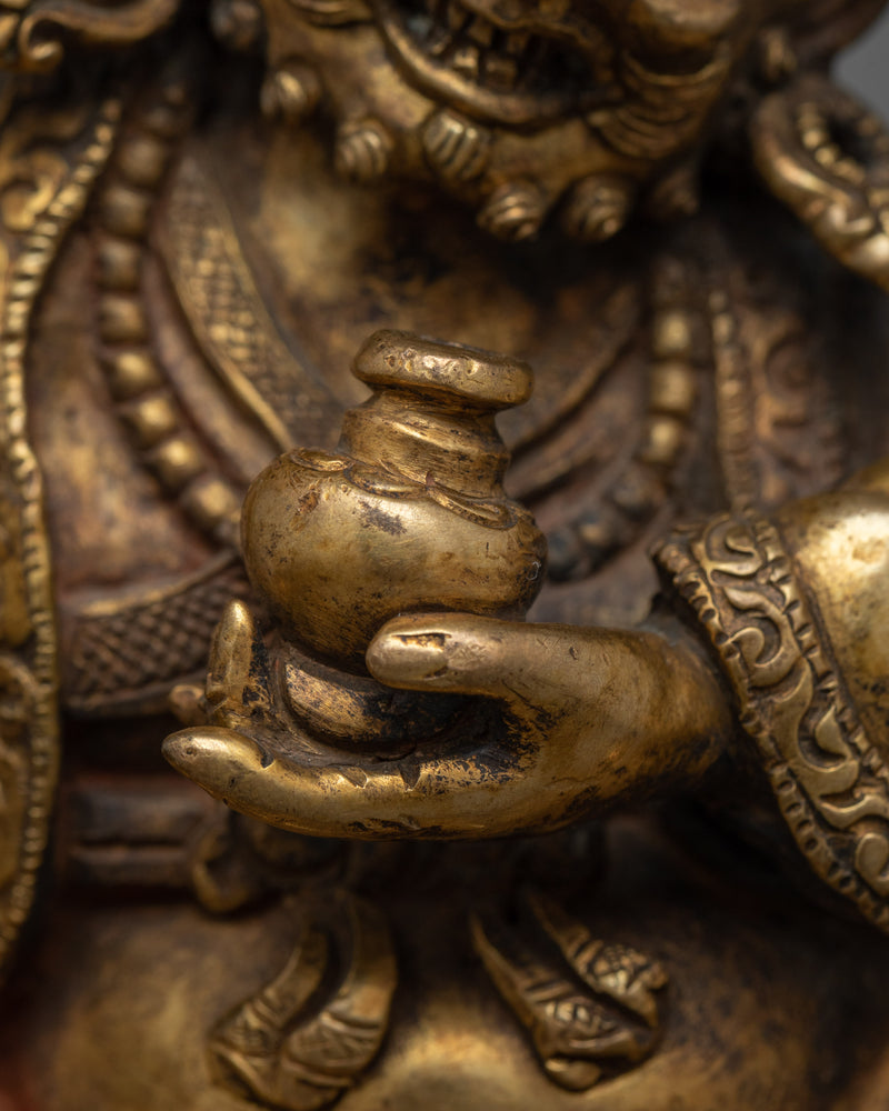 Pehar Gyalpo Antique Sculpture | A Majestic Symbol of Protection and Power