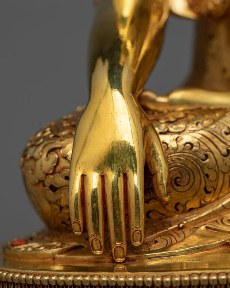 Exquisite Shakyamuni Buddha Enlighten Master Statue | A Collector’s Treasure of Spiritual