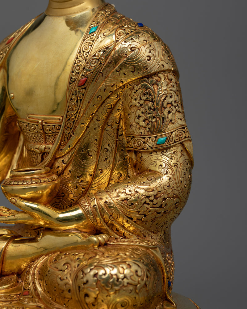 Exquisite Shakyamuni Buddha Enlighten Master Statue | A Collector’s Treasure of Spiritual