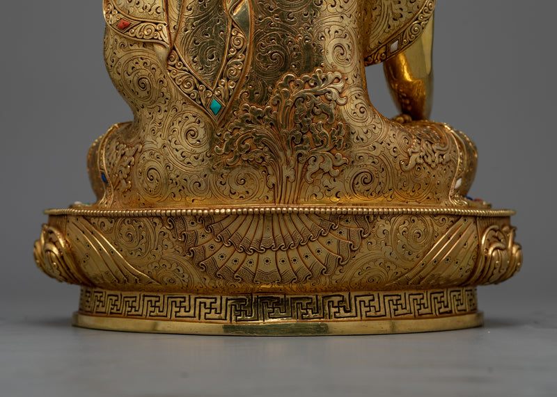 Exquisite Shakyamuni Buddha Enlighten Master Statue | A Collector’s Treasure of Spiritual