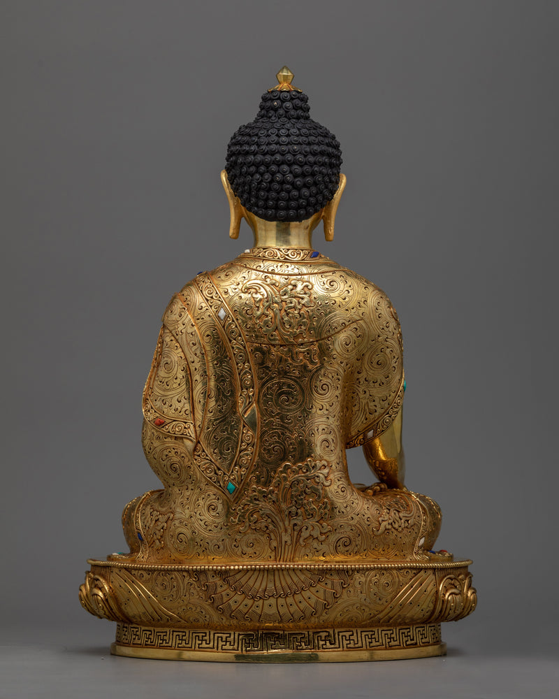 Exquisite Shakyamuni Buddha Enlighten Master Statue | A Collector’s Treasure of Spiritual