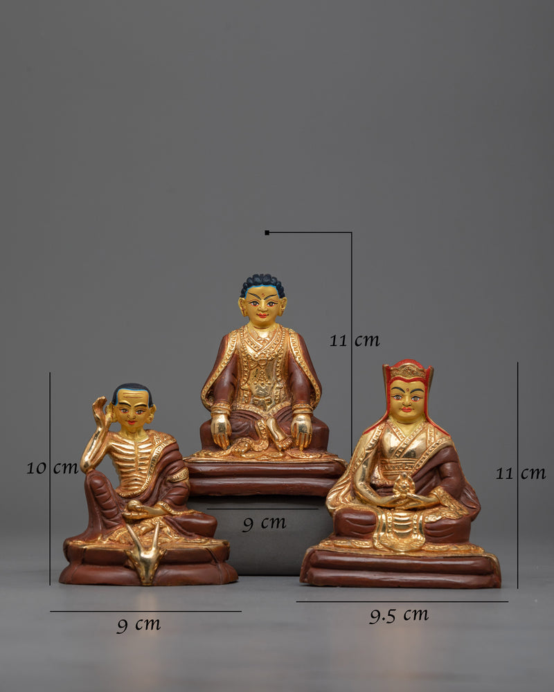 Trio Kagyu Master Set | Embodiment of Spiritual Wisdom