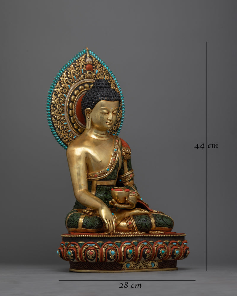 handmade-shakyamuni-buddha-for-shrine