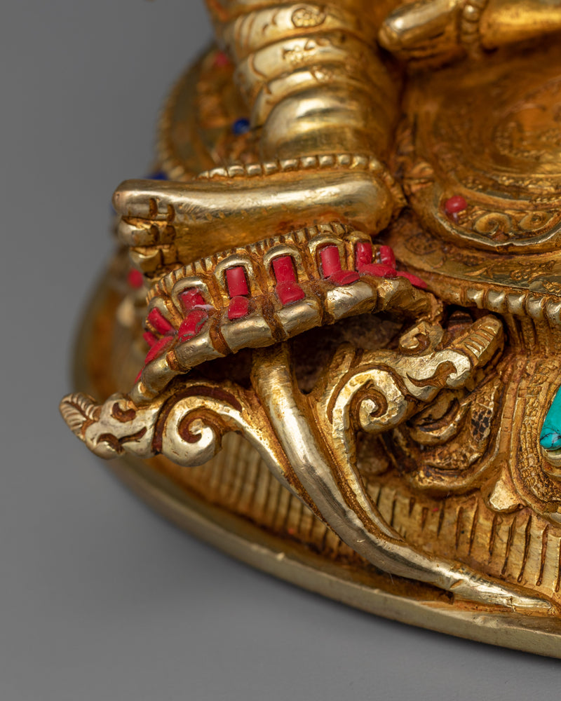 Tibetan Art Piece Green Tara | Guardian of Compassion and Enlightenment