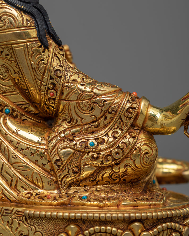 Handcrafted Guru Rinpoche Art | Embodiment of Wisdom and Power