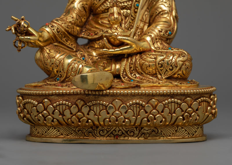 Handcrafted Guru Rinpoche Art | Embodiment of Wisdom and Power