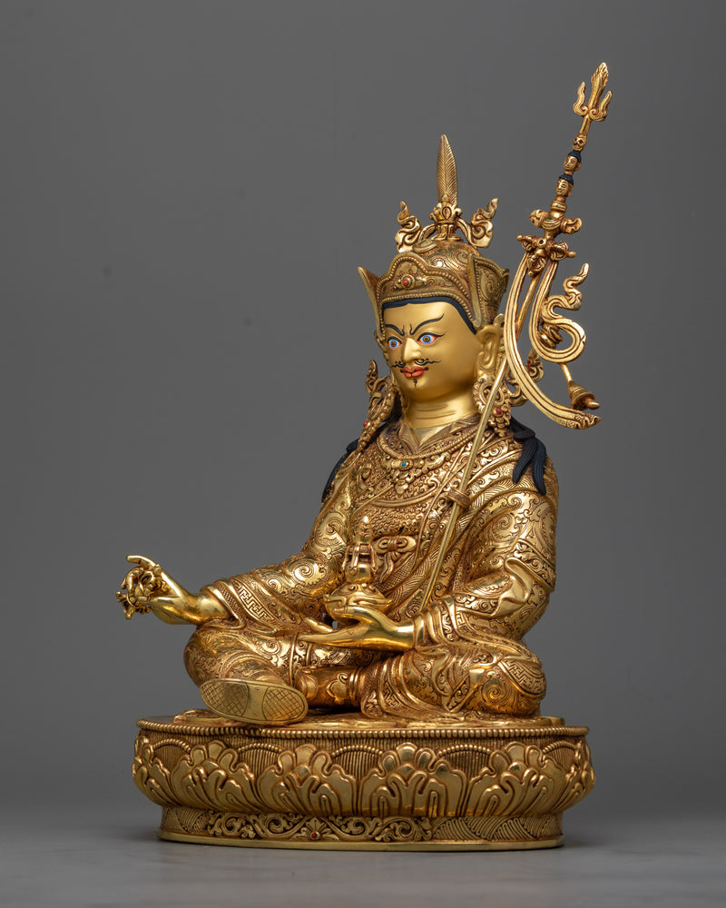 tantric-guru-rinpoche-gold-gilded