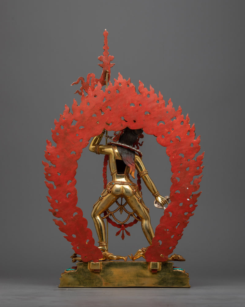 Exquisite Vajrayogini 24K Gold-Gilded Statue | A Masterpiece of Tantric Art