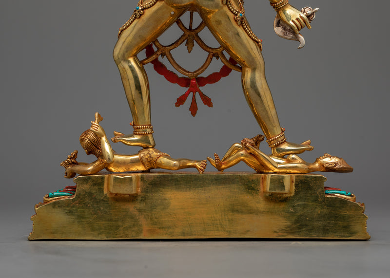 Exquisite Vajrayogini 24K Gold-Gilded Statue | A Masterpiece of Tantric Art