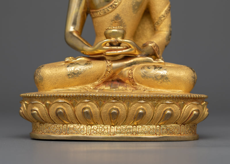 Amitabha Buddha 23cm Statue | Serene Reflection of Enlightenment