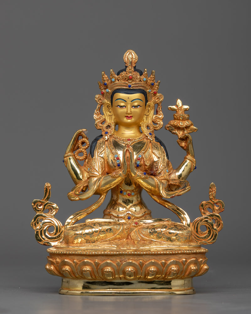 shakyamuni-buddha-with-guru-rinpoche-and-chenresig-set