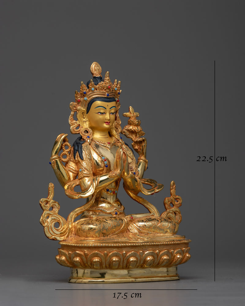 Chenrezig Compassion Figure Statue | Beacon of Loving-Kindness