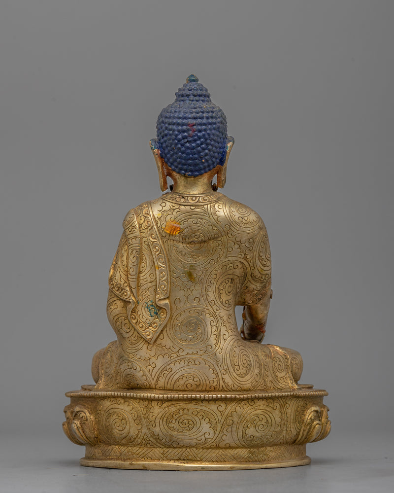 Shakyamuni Buddha Crystal Body Statue | Illumination of Enlightenment