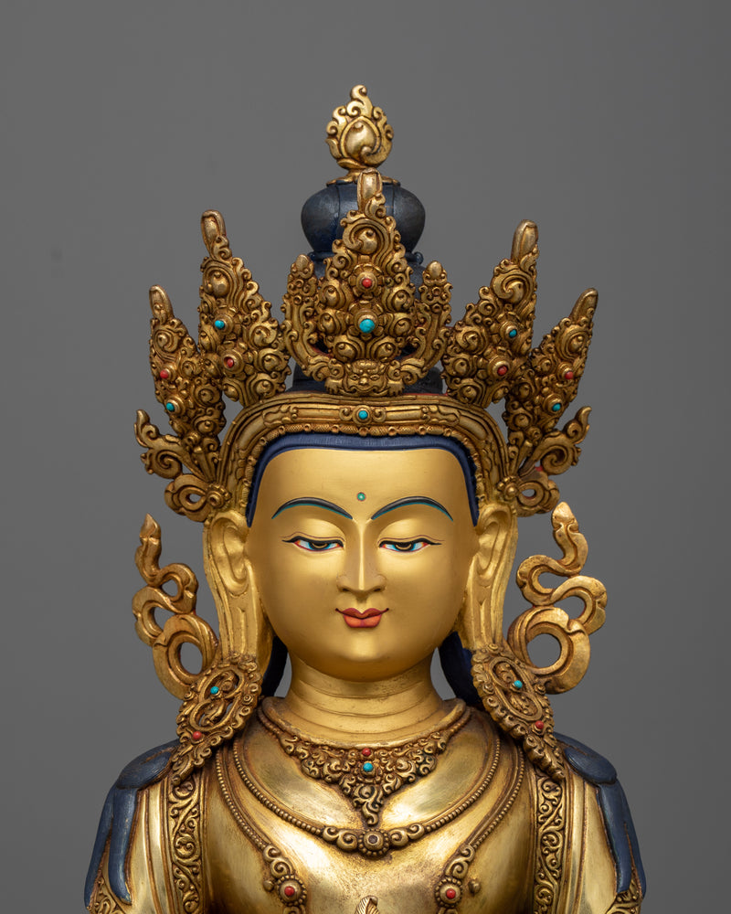 gold-gilded-amitayus-figure