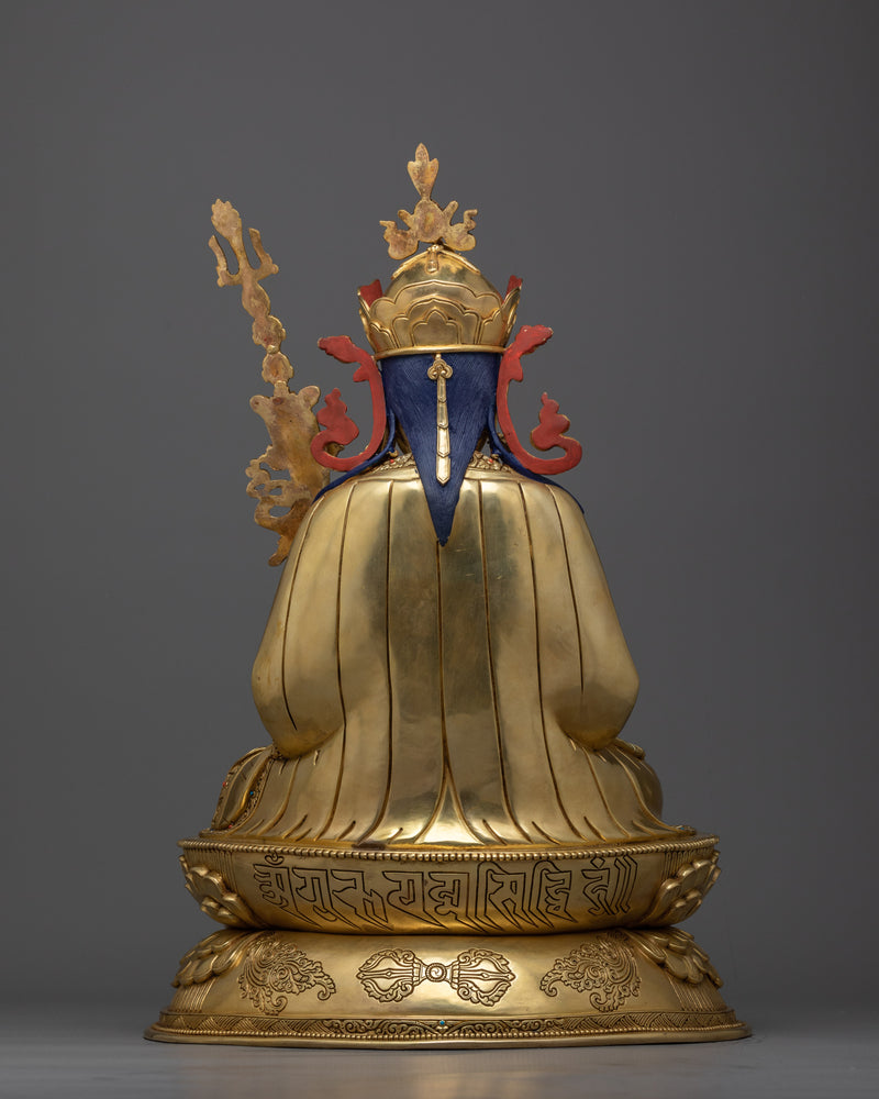 Exquisite Unique Guru Rinpoche Statue | Symbol of Tantric Mastery