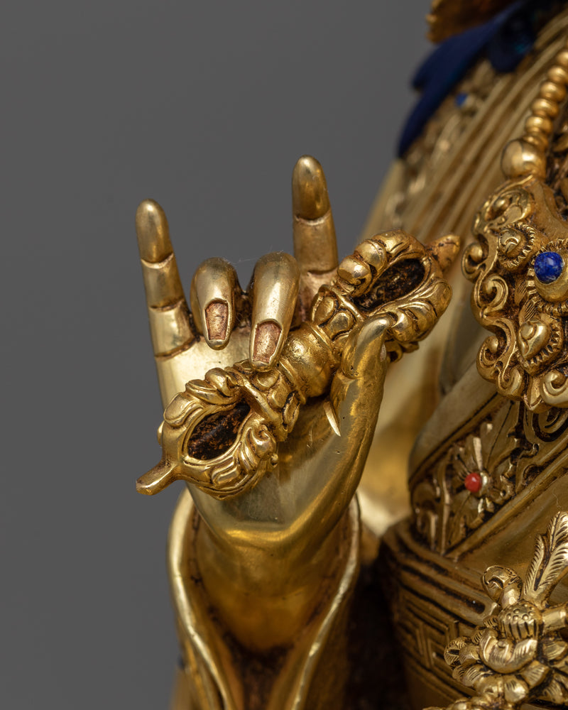 Exquisite Unique Guru Rinpoche Statue | Symbol of Tantric Mastery