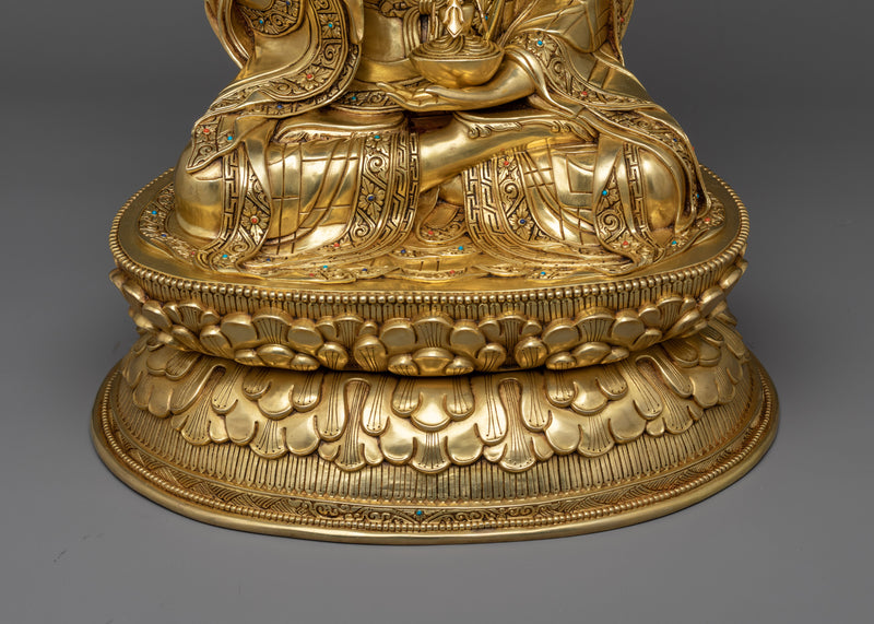 Exquisite Unique Guru Rinpoche Statue | Symbol of Tantric Mastery