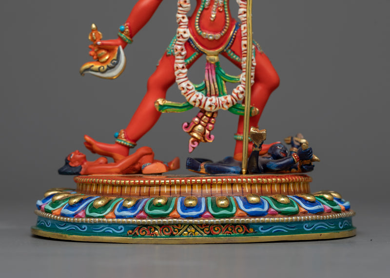 Vajrayogini Red-Hued Statue | Symbol of Fierce Compassion