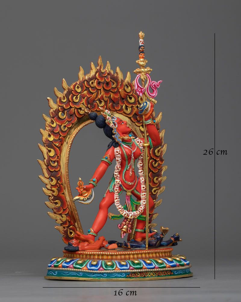 Vajrayogini Red-Hued Statue | Symbol of Fierce Compassion