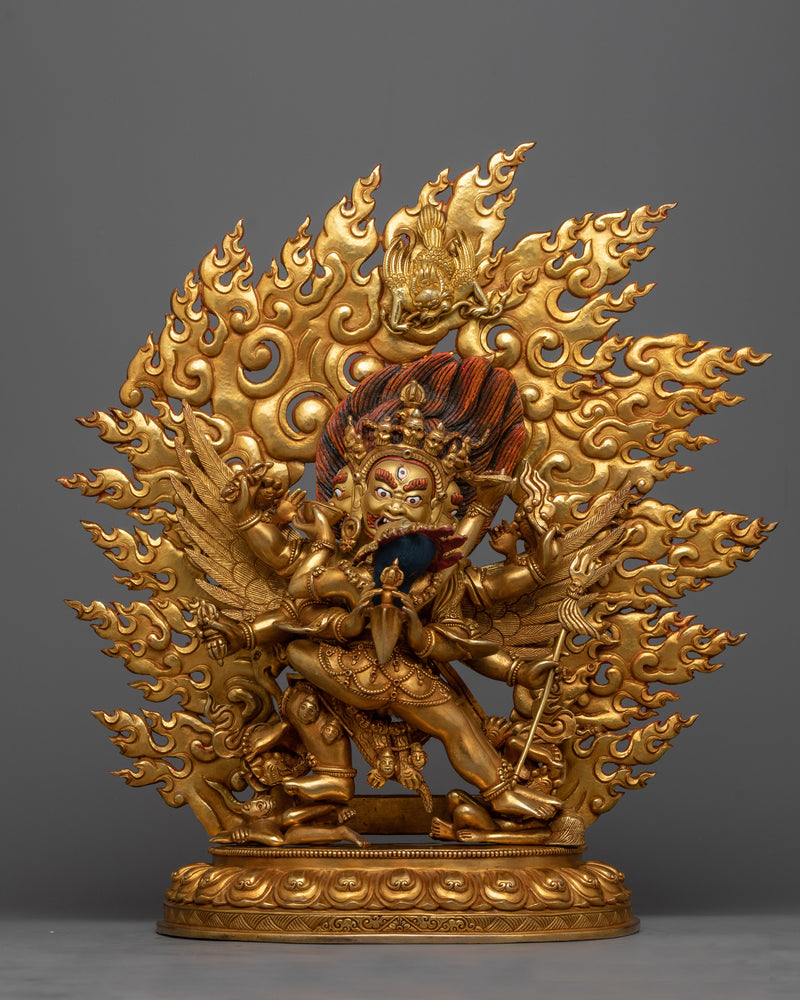 Gold Gilded Buddhist Statue