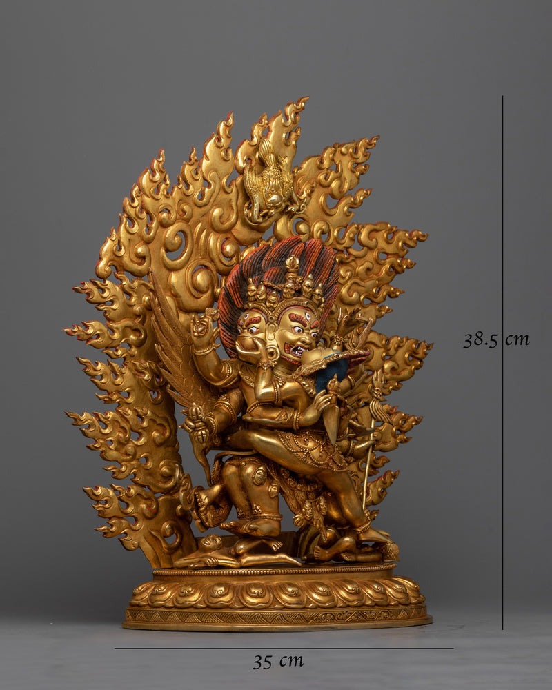 Gold Gilded Buddhist Statue