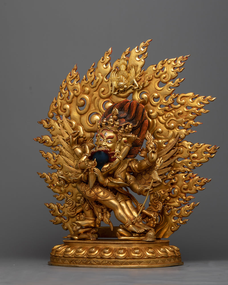 Gold Gilded Buddhist Statue