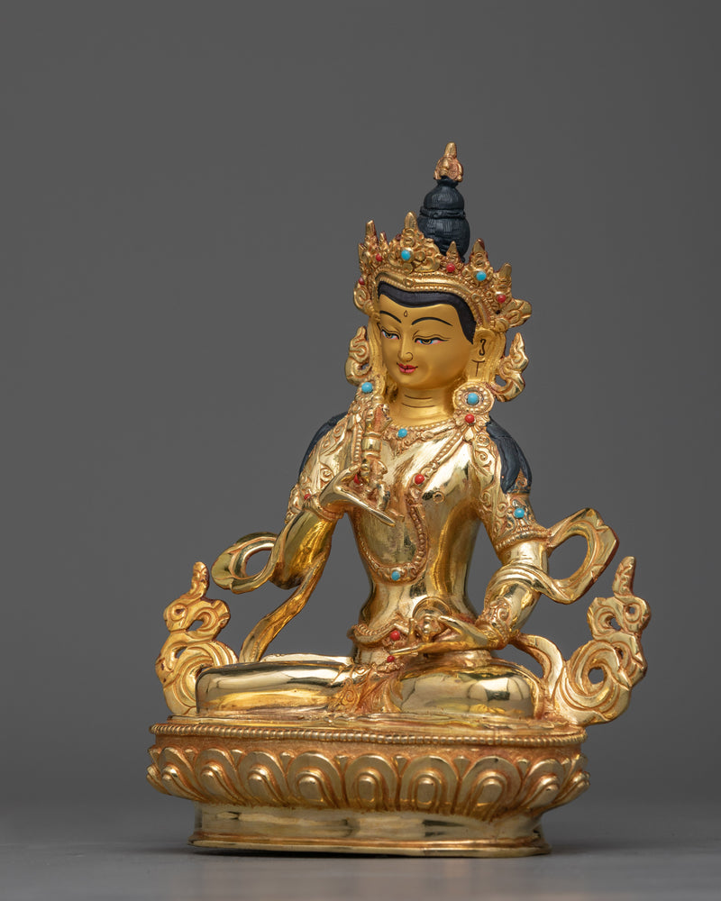 vajrasattva-gold-gilded-figure