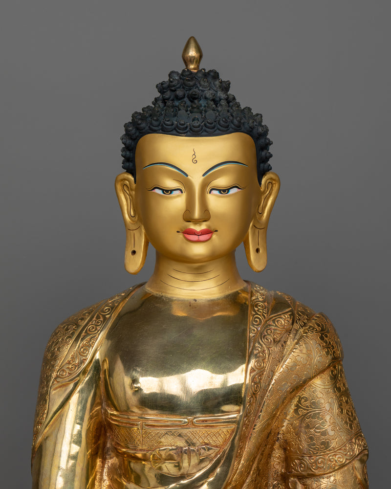 crown-shakyamuni-buddhah-gold-gilded