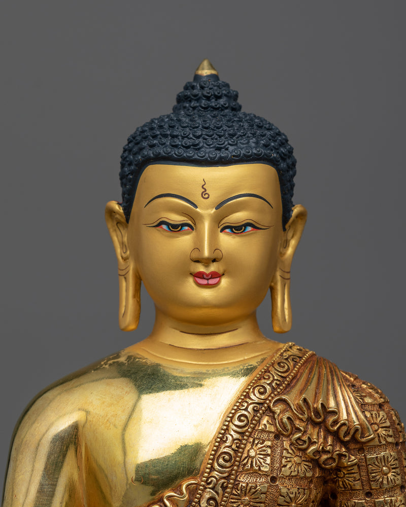 shakyamuni-budha-gold-gilded