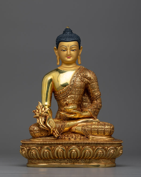 medicine-buddha-gold-gilded