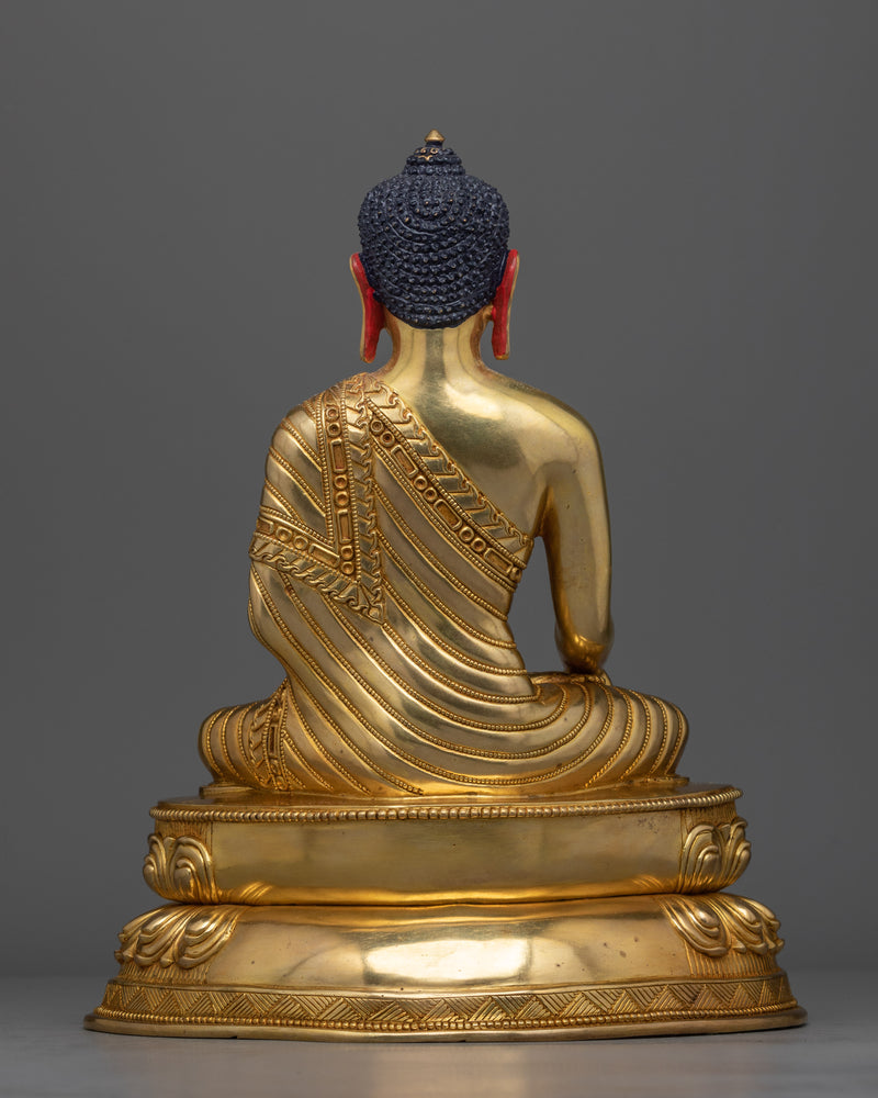 12 Inch Shakyamuni Buddha Sculpture 