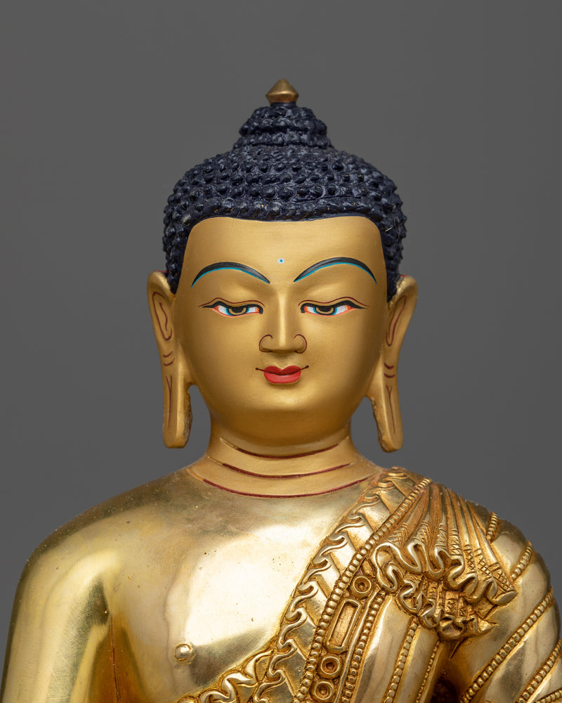 12 Inch Shakyamuni Buddha Sculpture 