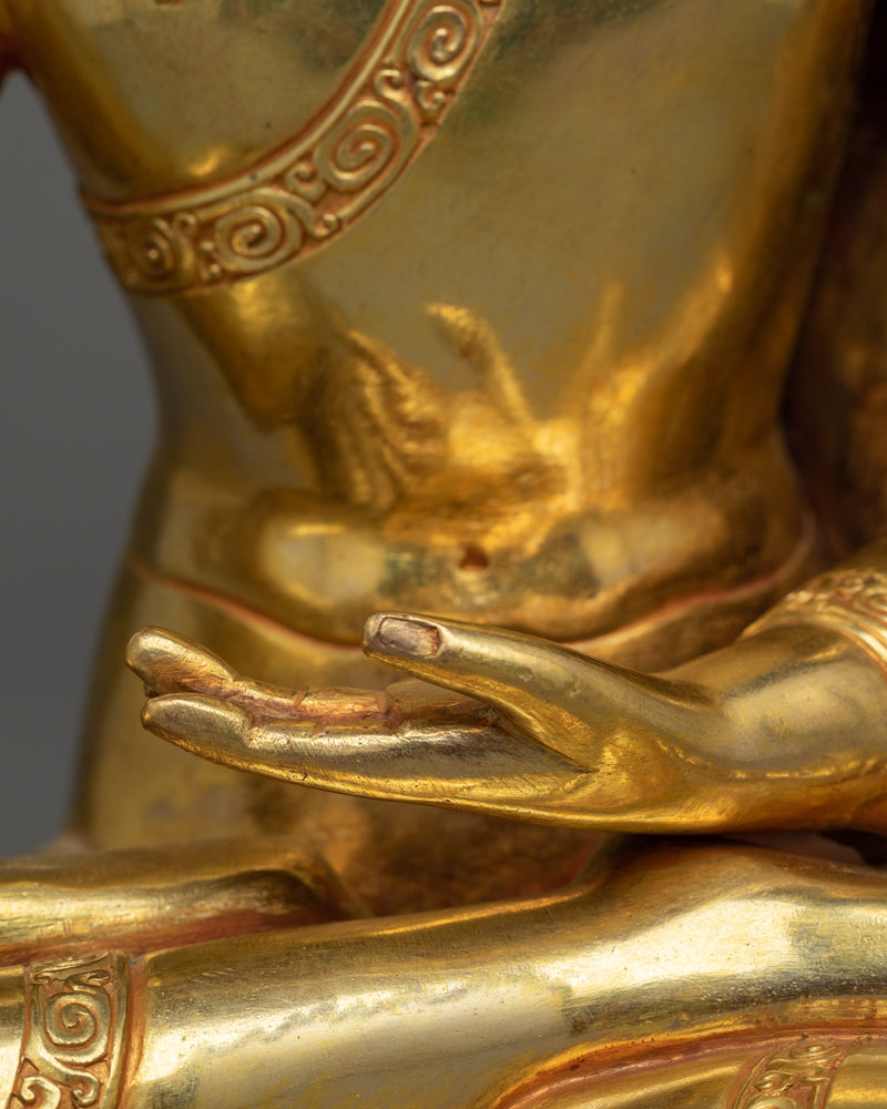 Handcrafted Shakyamuni Buddha Statue | Serenity and Enlightenment in Art