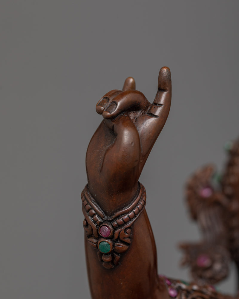 Handcrafted Virupa Statue | Embodiment of Enlightenment and Transformation