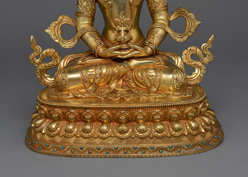 Infinity Life Deity Amitayus Statue | Symbol of Eternal Life and Compassion