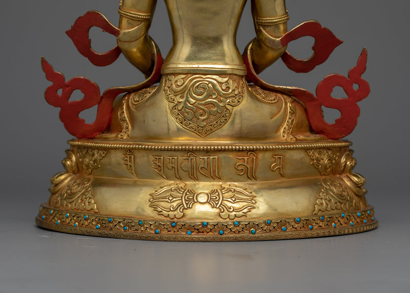 Infinity Life Deity Amitayus Statue | Symbol of Eternal Life and Compassion