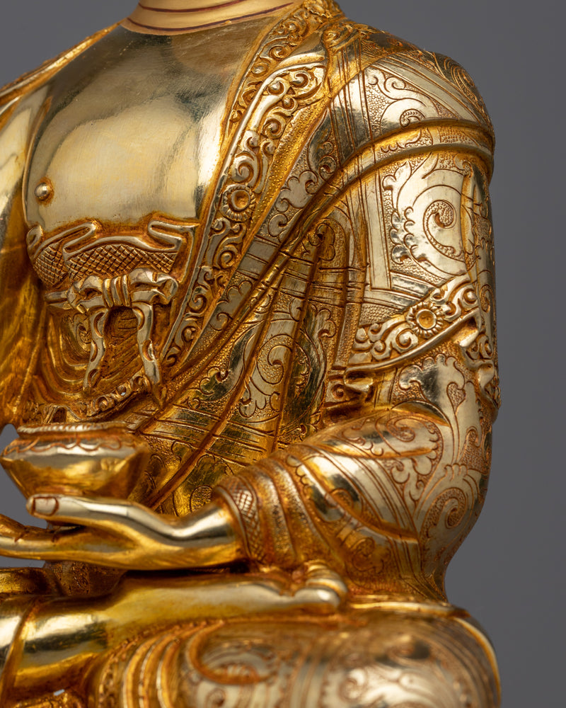 Shakyamuni Buddha Enlighten Teacher Statue | Symbol of Wisdom and Serenity