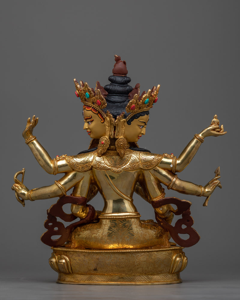 Six-Arms Goddess Namgyalma Statue | Embodiment of Healing and Longevity