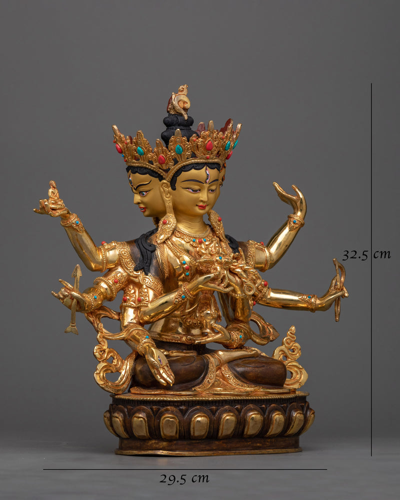 Female Deity Namgyalma Statue | Guardian of Longevity and Healing