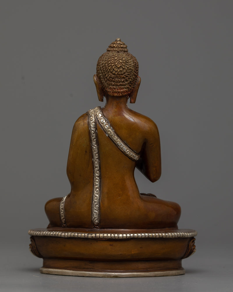 Vairocana Oxidized Statue | Embodiment of Cosmic Wisdom